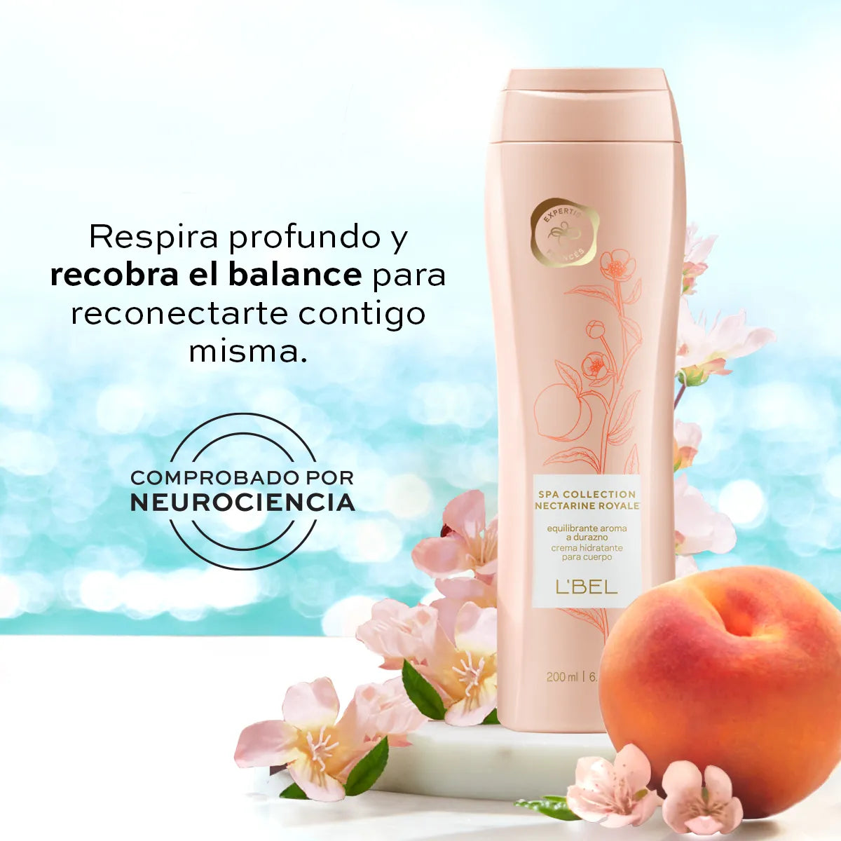 Crema Corporal Spa Collection Nectarine Royale 200g