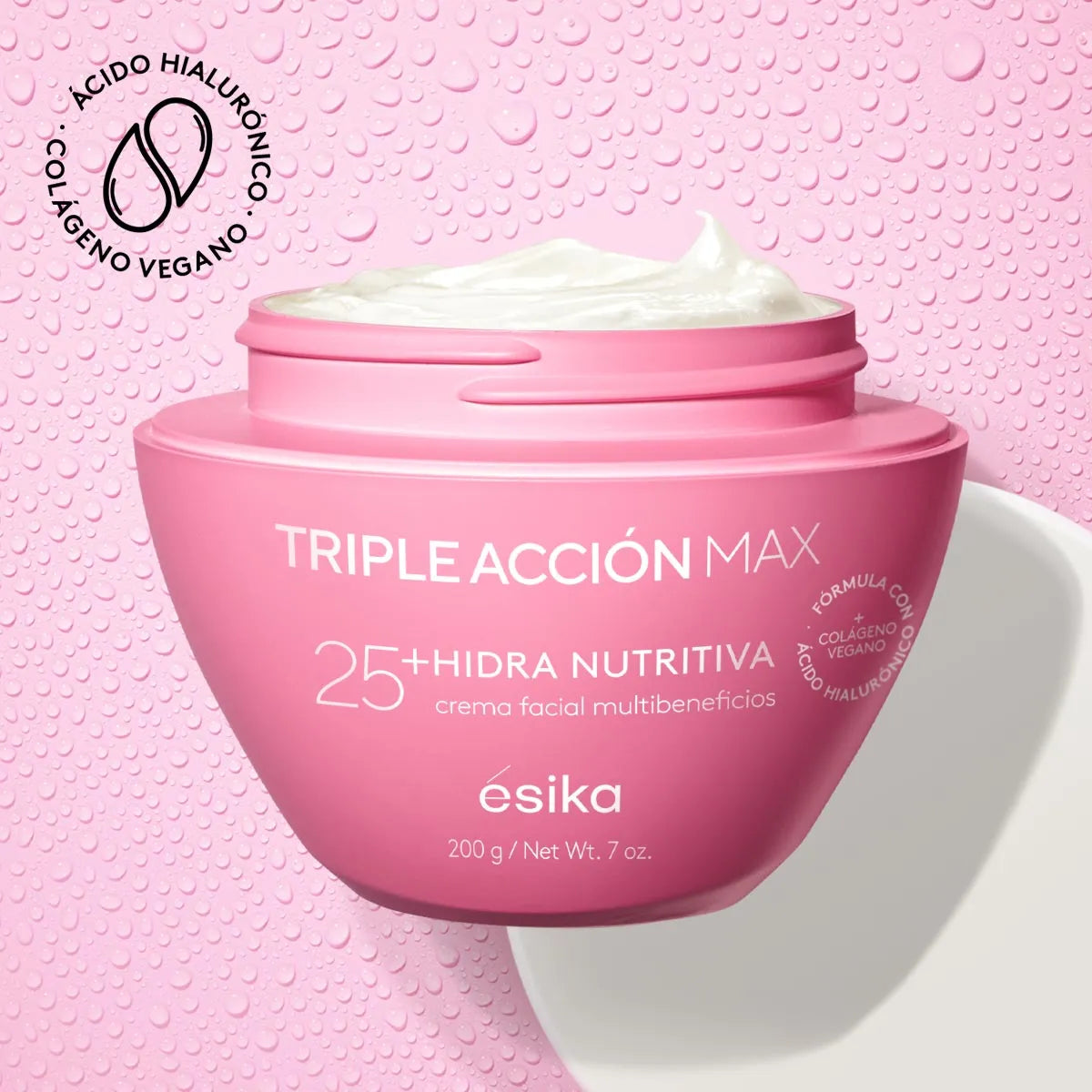 Crema facial Hidra Nutritiva Triple Acción Max 25+ 200g