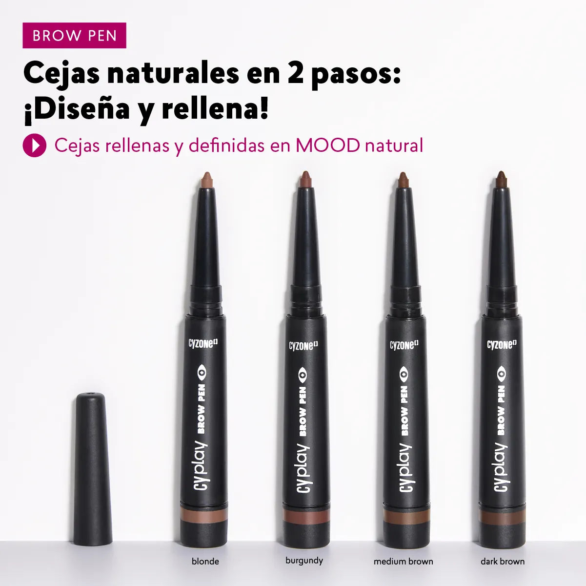 Delineador de Cejas Brow Pen CyPlay