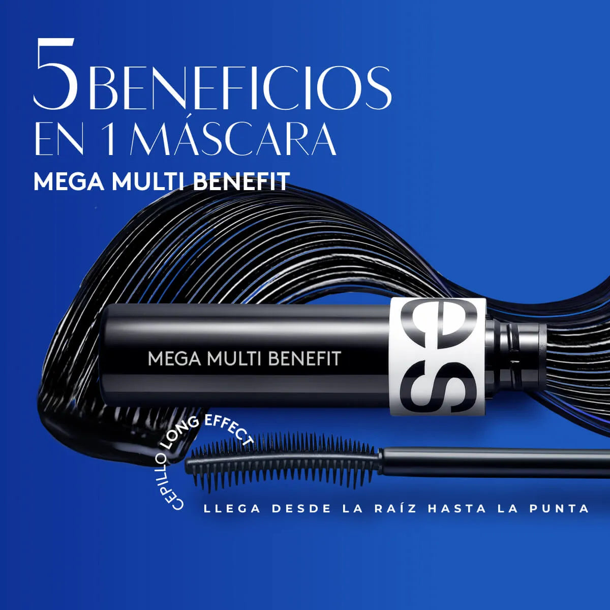 Máscara de Pestañas Mega Multi Benefit