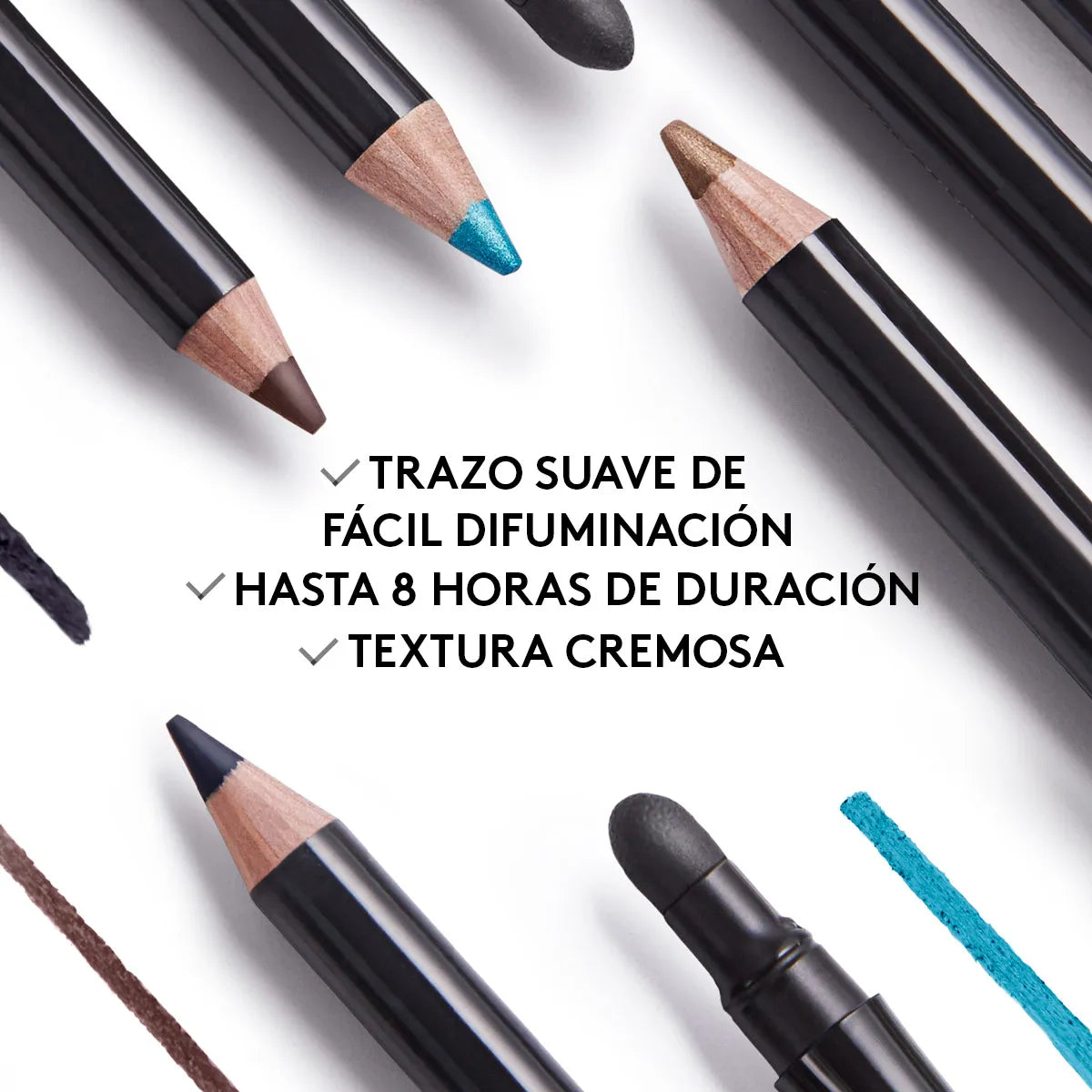 Delineador de ojos Kohl con difuminador