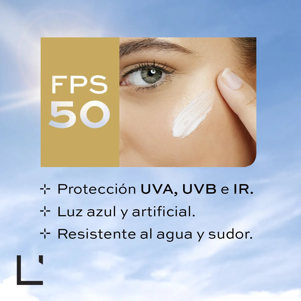 Défense Total Protector Solar Hidratación Antiedad Rostro FPS50