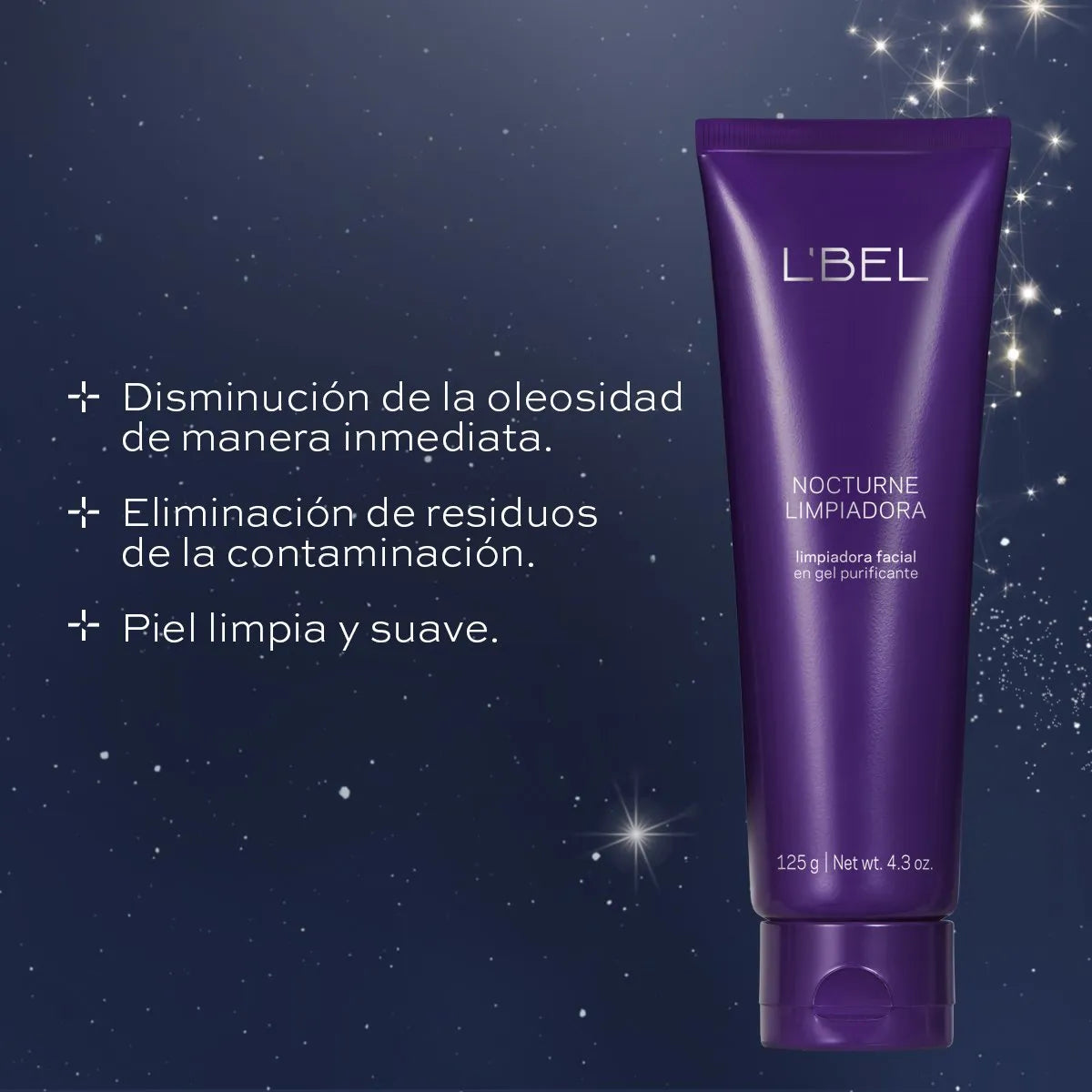 Nocturne Gel Limpiador Facial 125 g