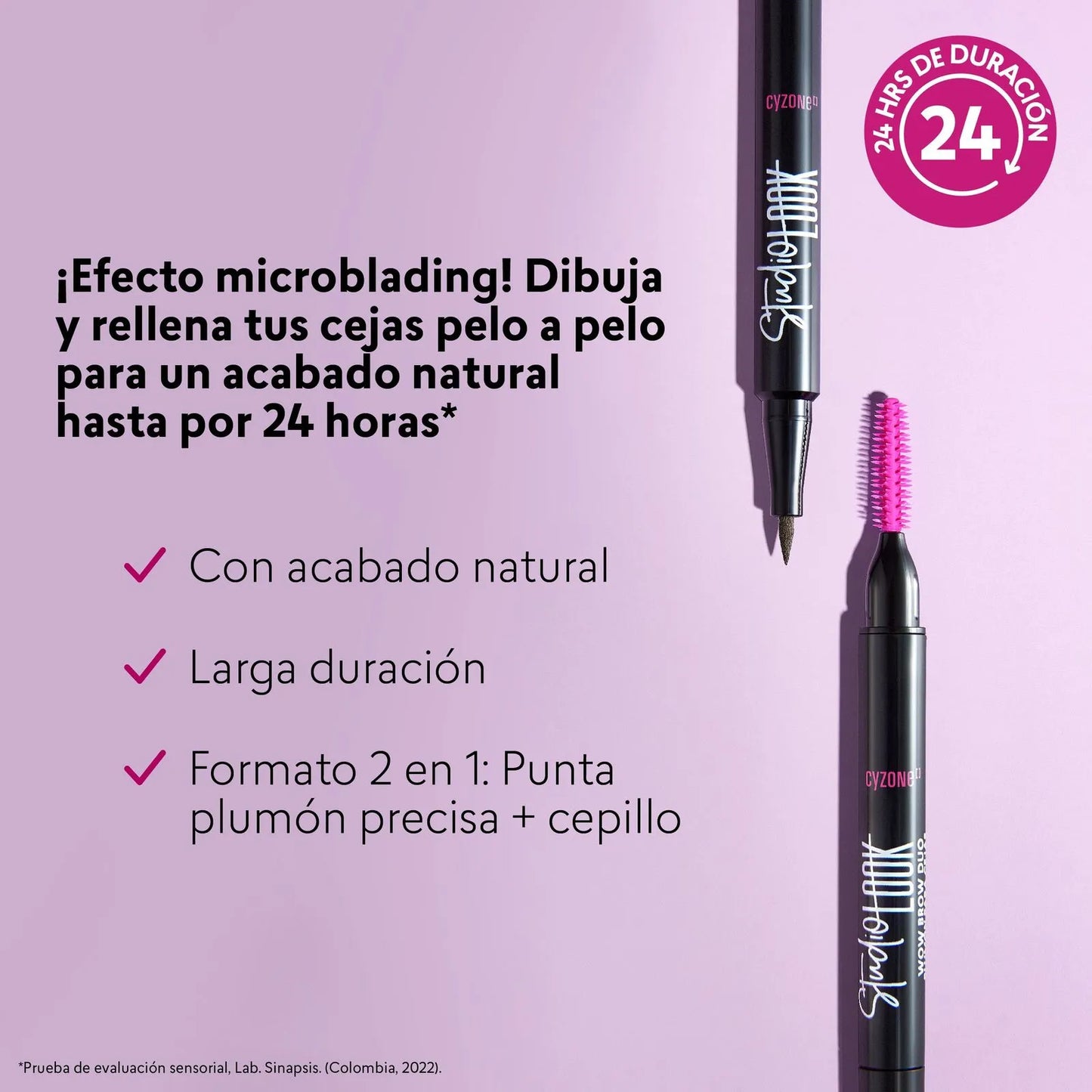 Delineador De Cejas Plumón 2 En 1 Wow Brow Duo Studio Look