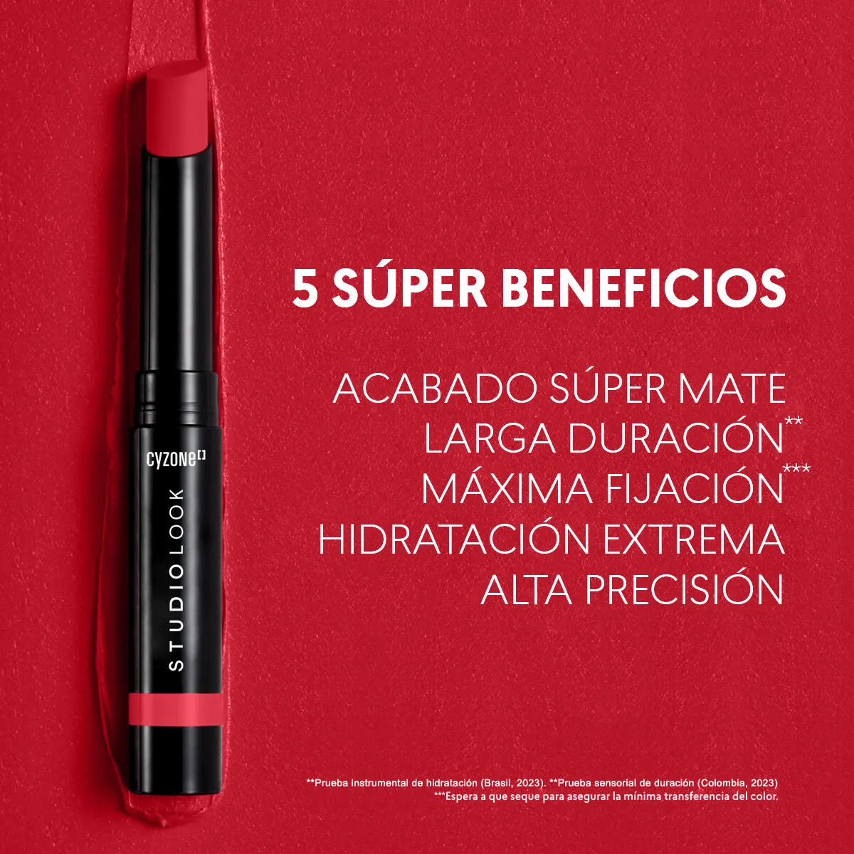 Labial en Barra Supermate Lips Studio Look