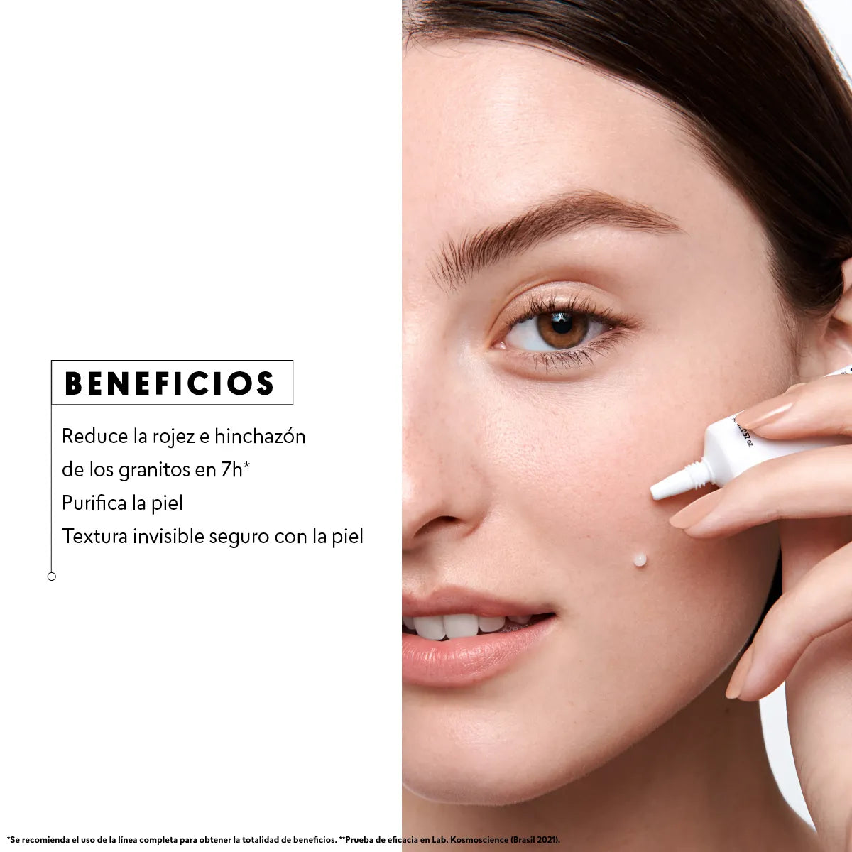 Corrector Localizado Bye Bye Granitos Skin First, 15 g