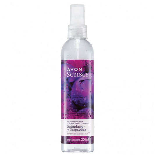 Avon Senses Spray Corporal Arándano y Orquídea