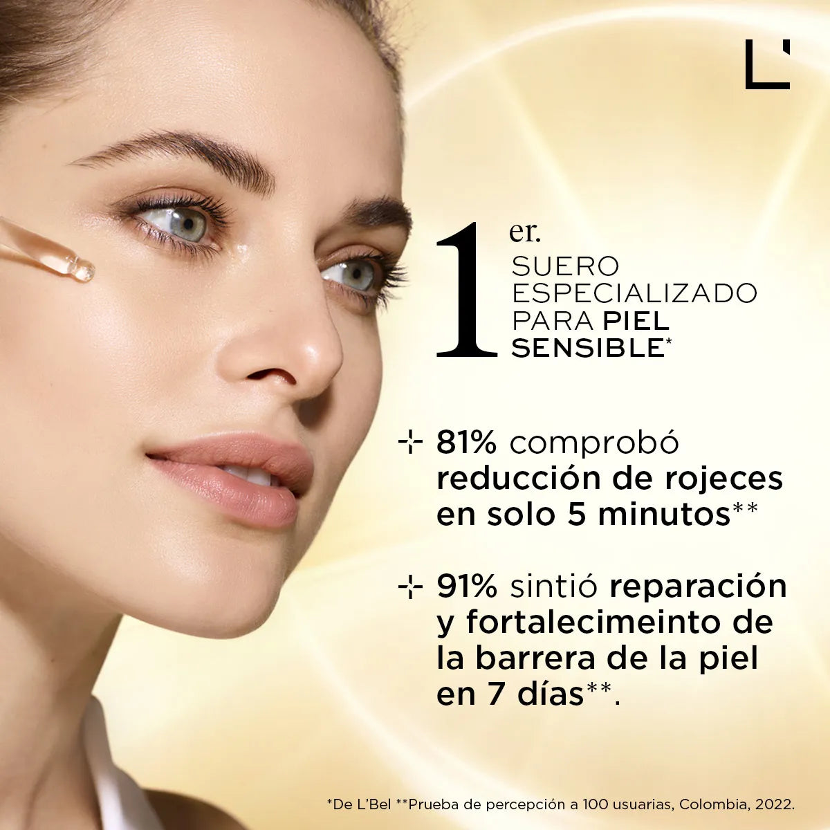 Concentré Suero Facial Reparación Piel Sensible 28ml.