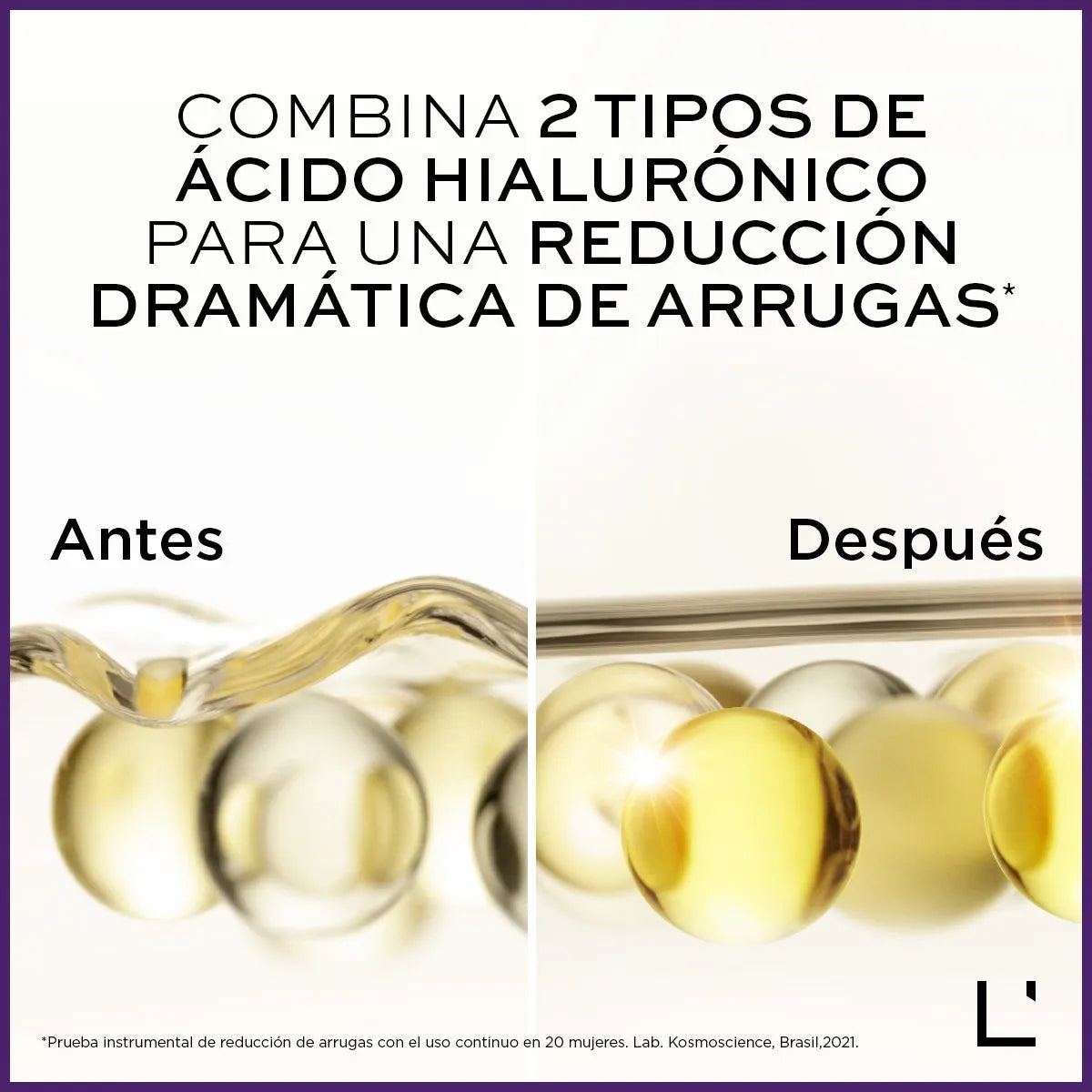 Concentré Suero con Ácido Hialurónico Relleno de Arrugas 3% Hyaluronic Complex 30ml