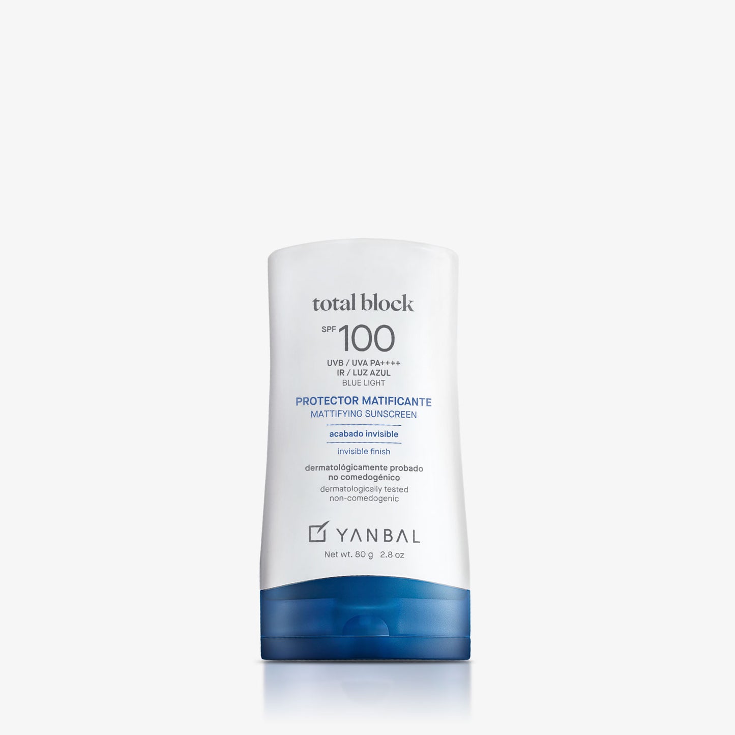 Total Block Protector Solar Matificante SPF 100 80g