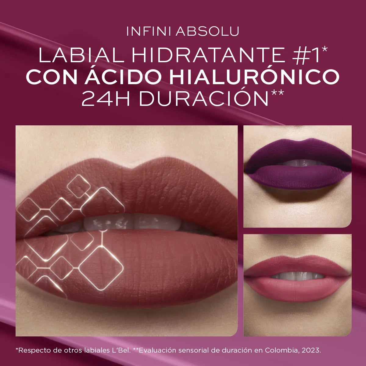 Infini Absolu Labial Líquido No Transfer Ácido Hialurónico 7 g