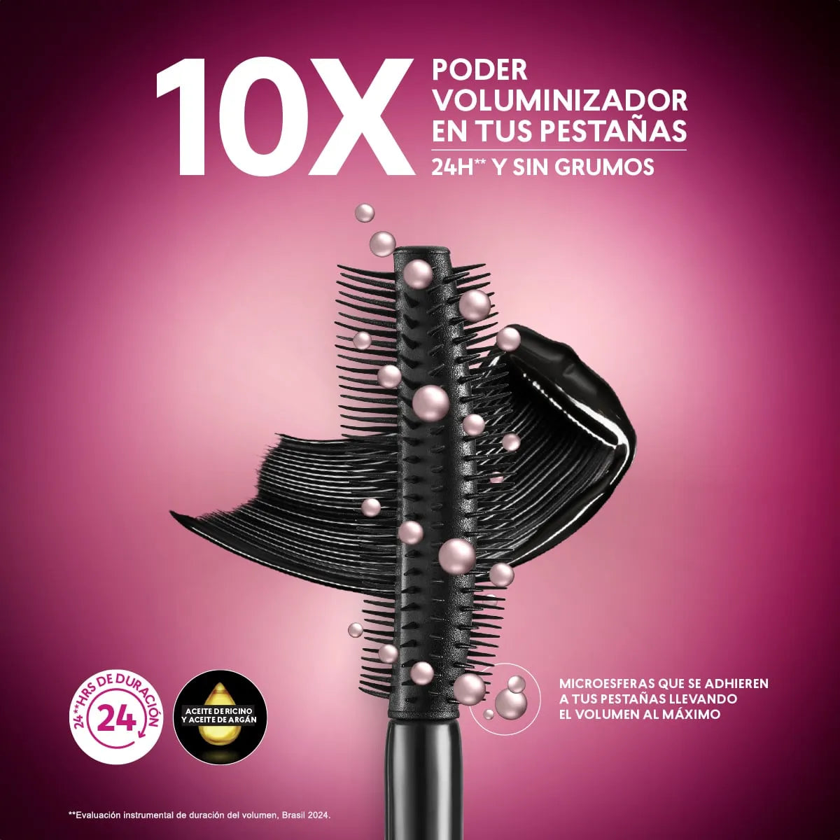 Máscara Max Volumen Lash de Cyzone