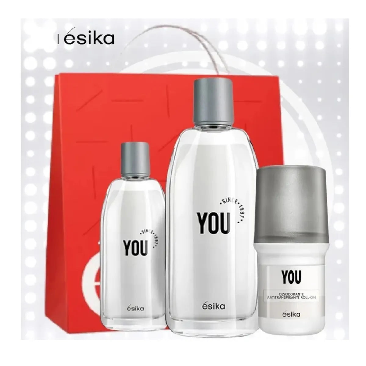 Set Perfume You Clásico Ésika – Perfume + Perfume 50ml + Desodorante You