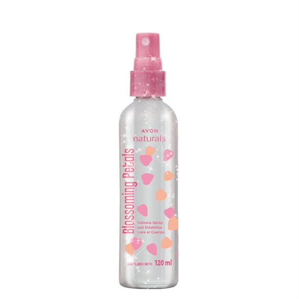 FRAGANCIA BLOSSOMING PETALS SPRAY CON DESTELLOS PARA EL CUERPO